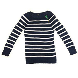 Nautica Striped Anchor Sweater S
